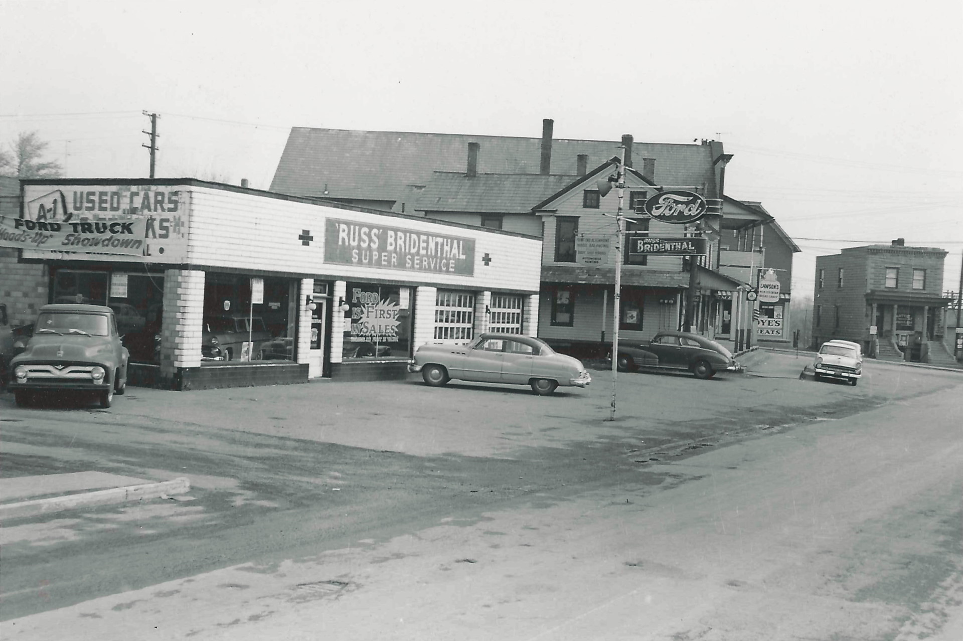Downtown Hartville Ohio 1965